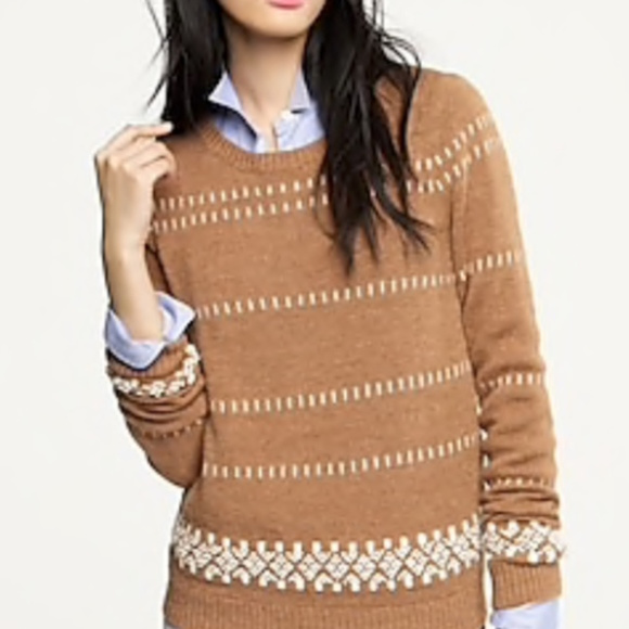 J. Crew Sweaters - J Crew Fair Isle Alpaca Blend Sweater